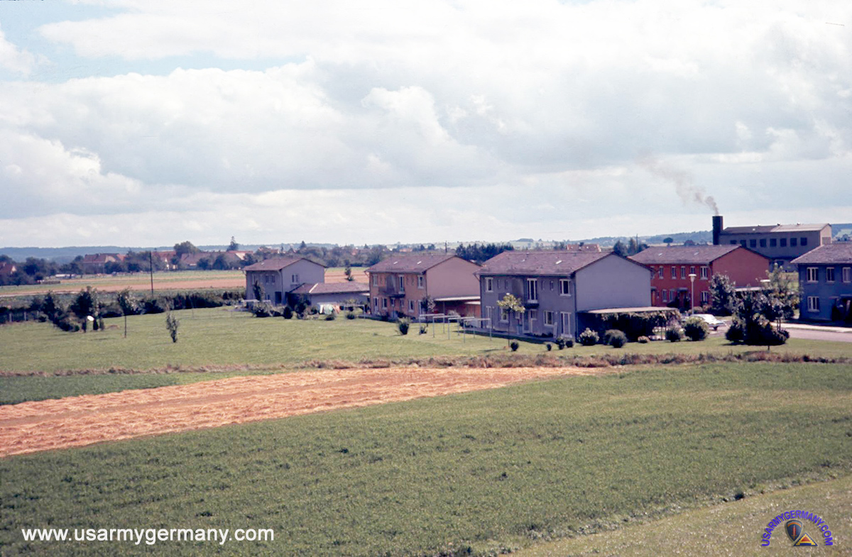USAREUR Aerial Photos Neu Ulm Housing